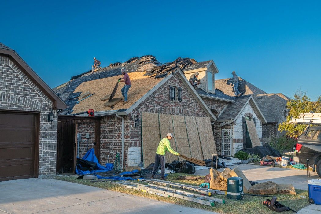 Reilly Roofing replacement project in DFW